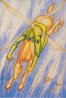 Thoth Knight of Swords