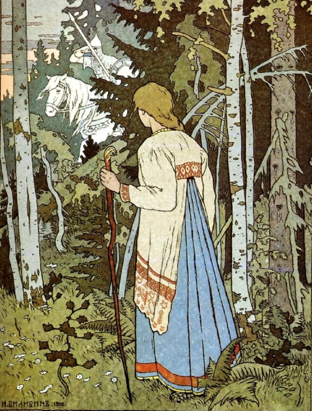 The White Rider: Ivan Bilibin