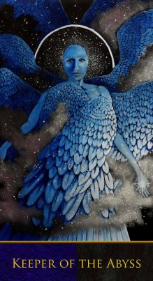 Large Tarot Back Card Template