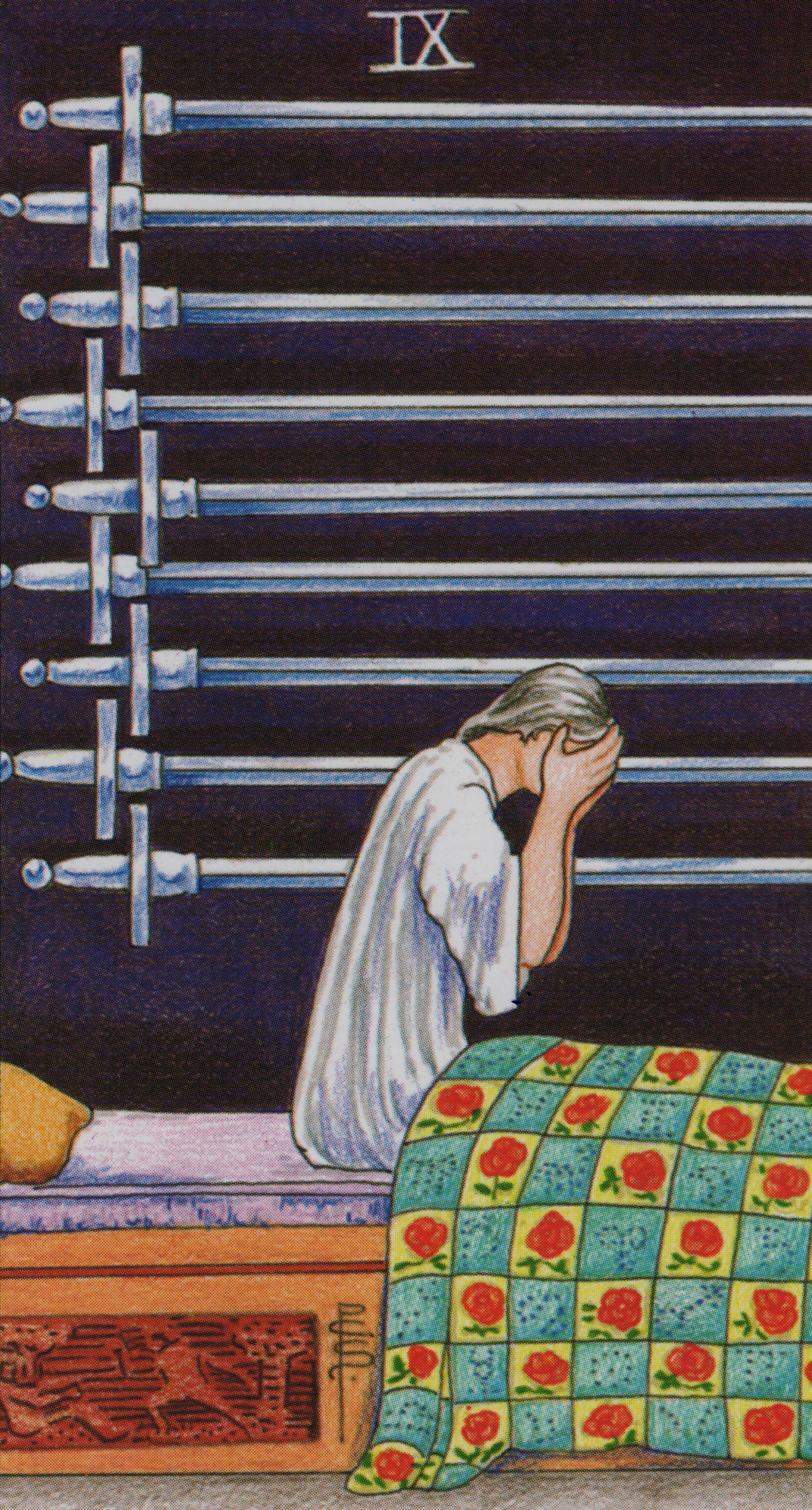 RWS-The Nine of Swords